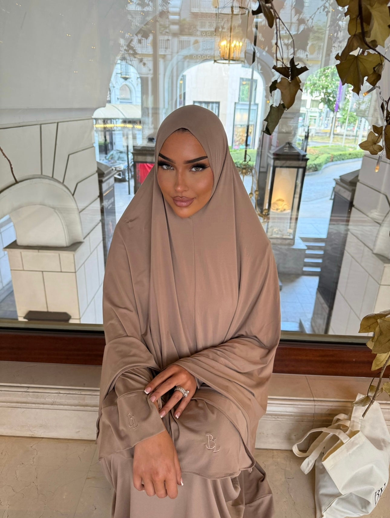 Khimar beige