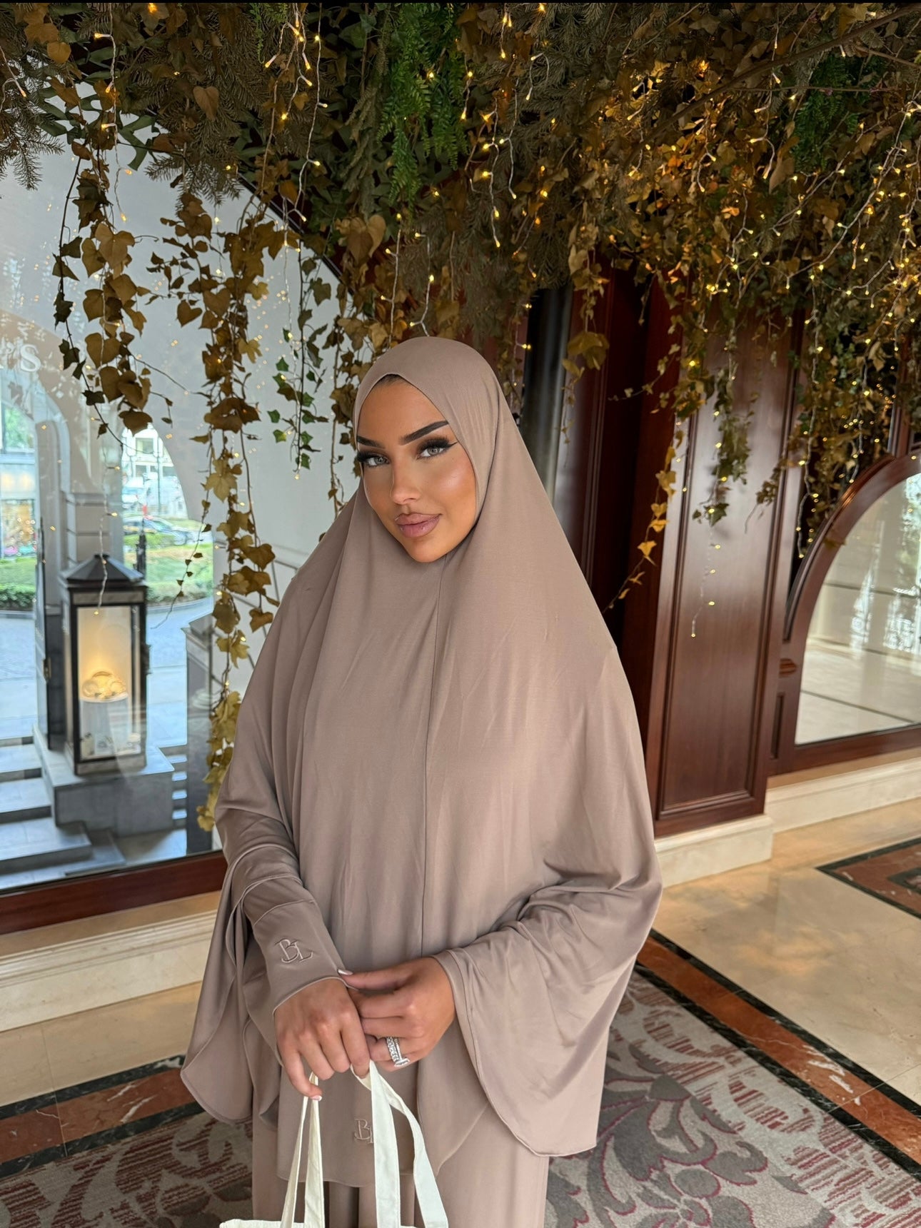 Khimar beige