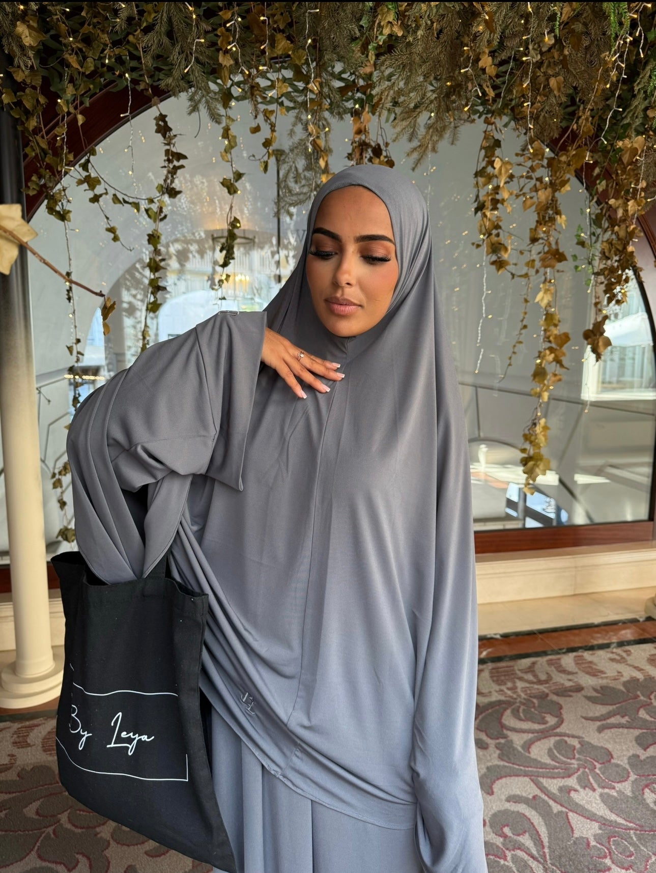 Khimar Gris