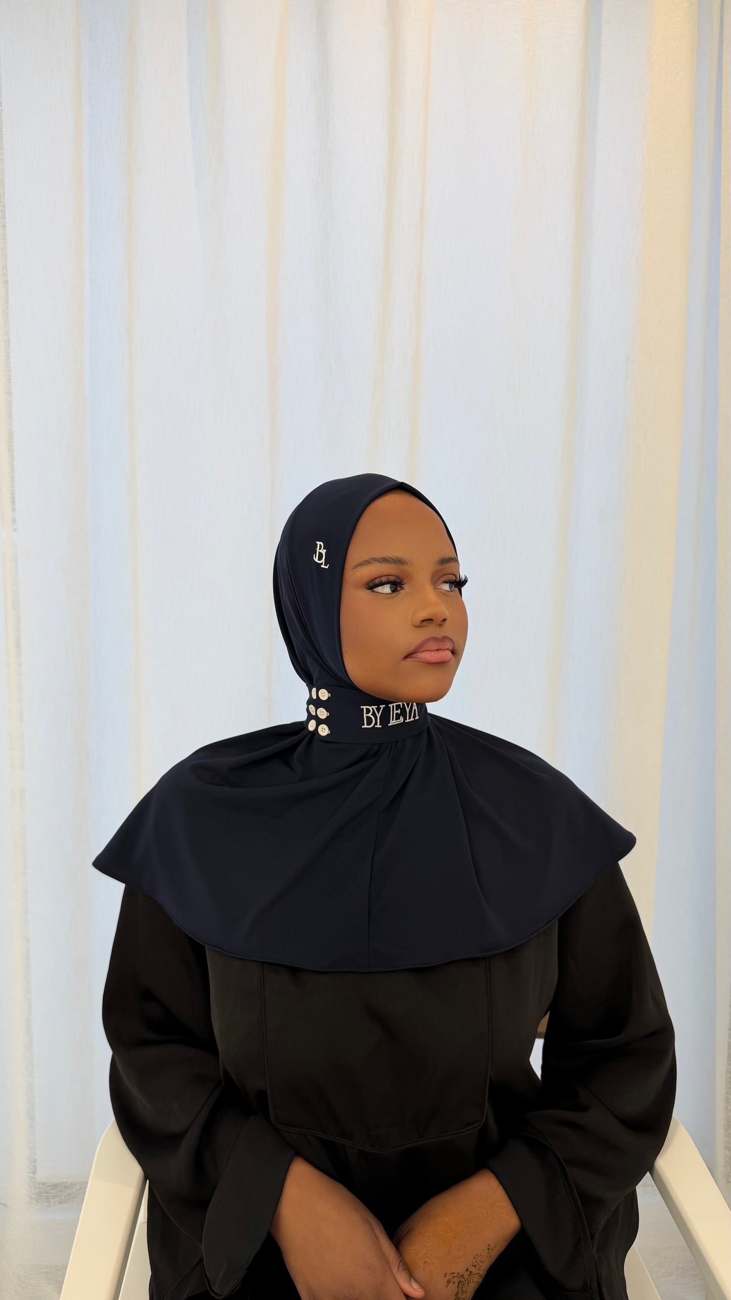bonnet jersey premium en bleu marine