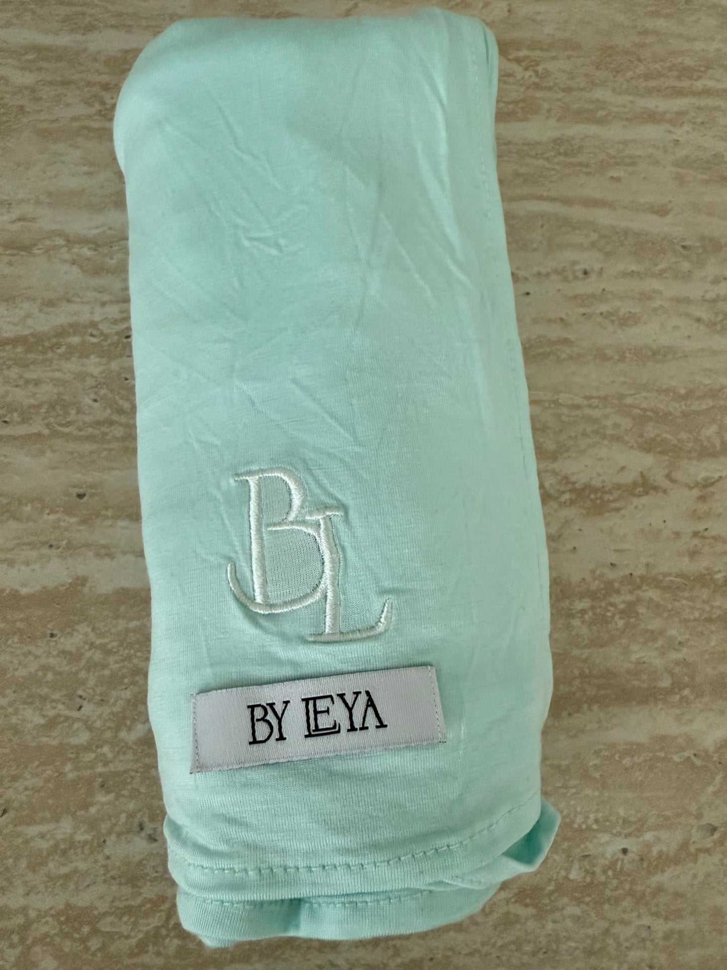hijab en bambou bleu bébé