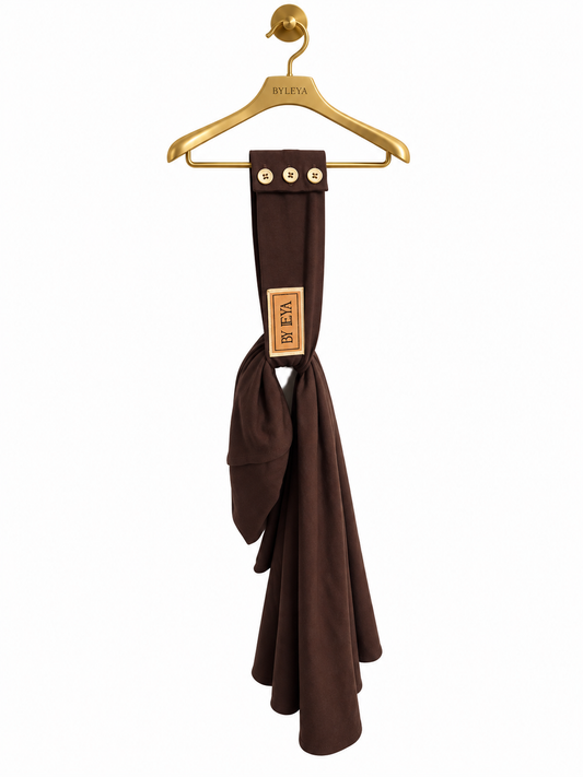 bonnet chocolat bambou