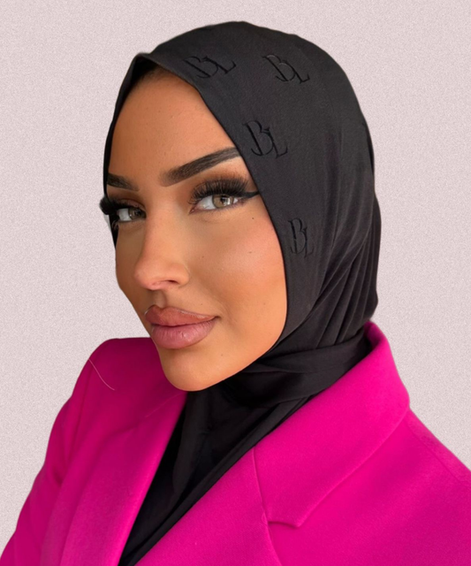 Bonnet noir flock