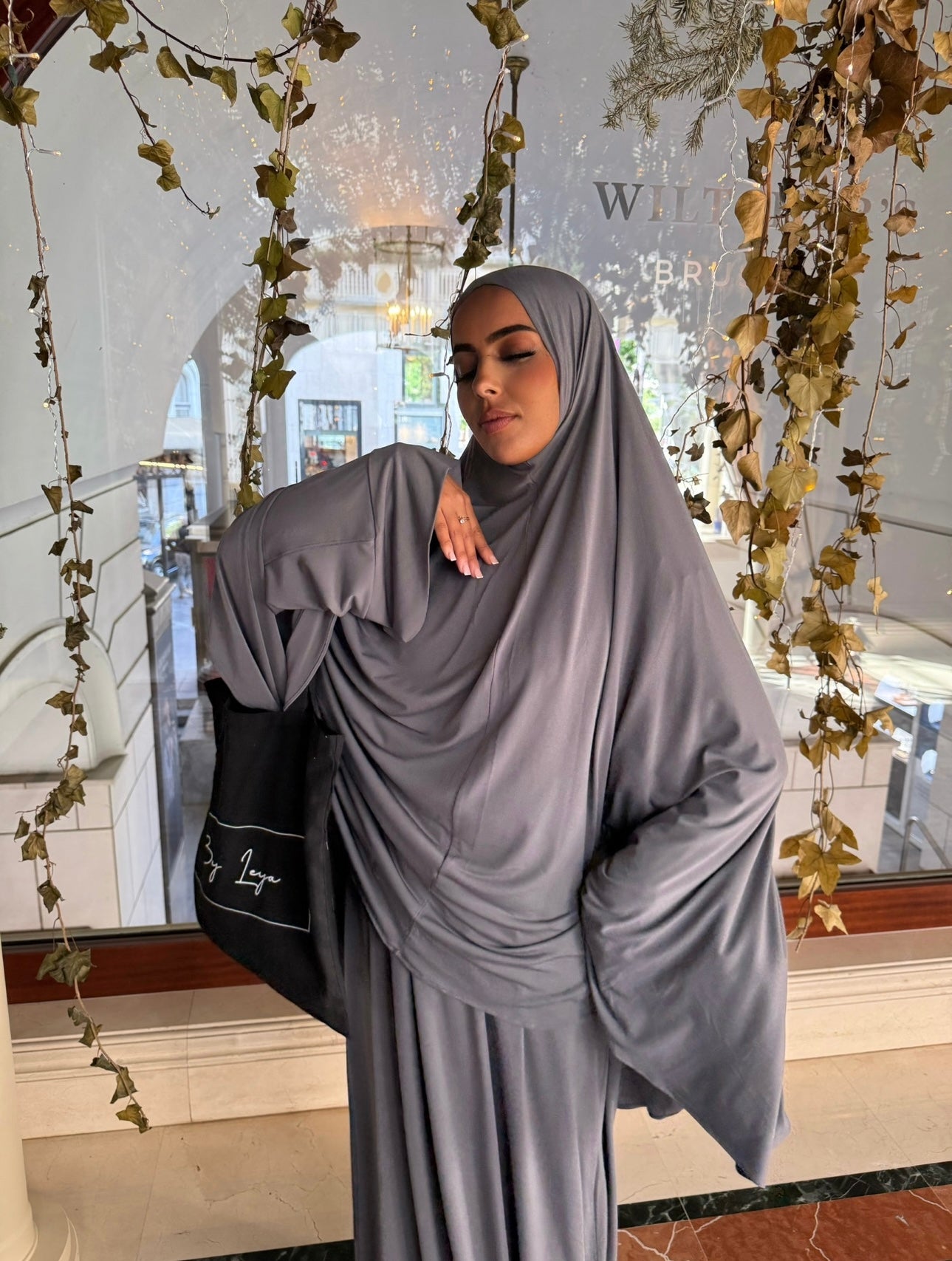 Khimar Gris