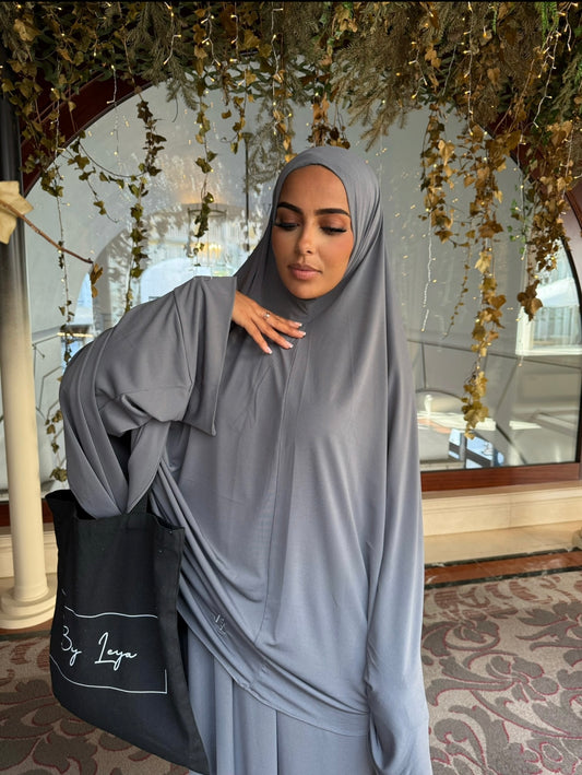 Khimar gris