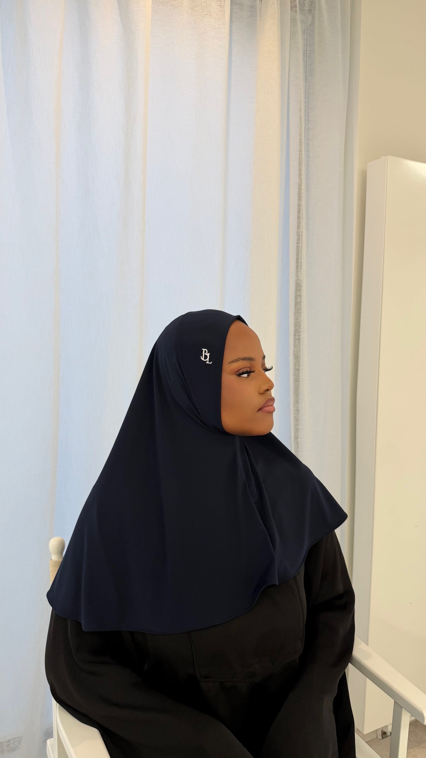 Bonnet bleu marine en bambou